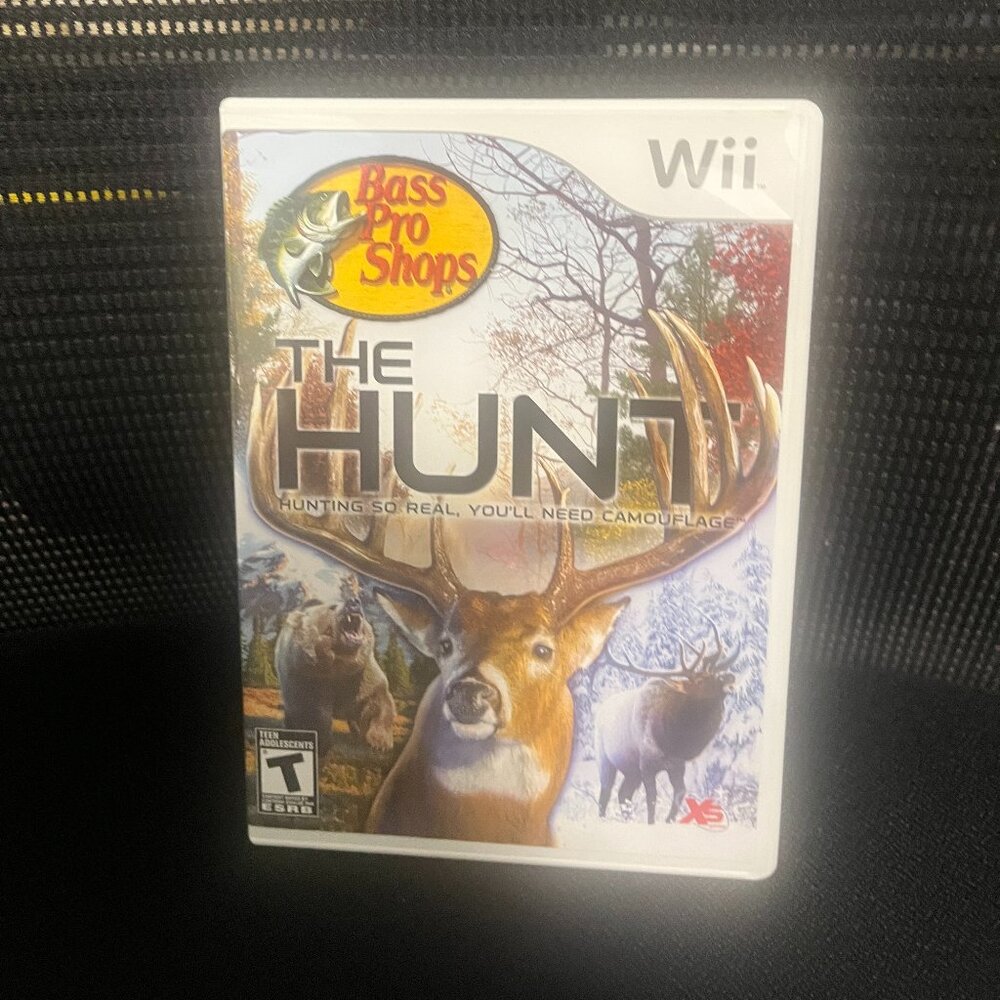 WII BASS PRO SHOPS THE HUNT CIB COMPLETE